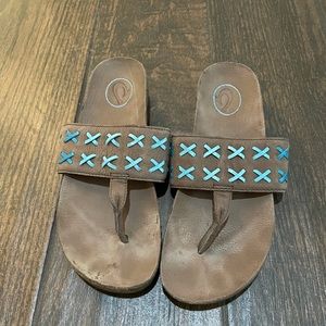 Olukai wedge sandals
